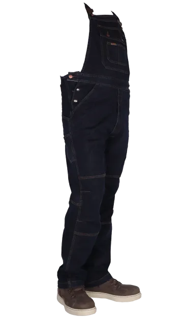 Latzhose fuer maenner vielseitige jeans aus hochwertigem denim
