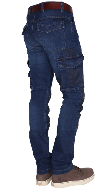 Spijker werkbroek bescherming uit circulaire willow serie van crosshatch performance wear