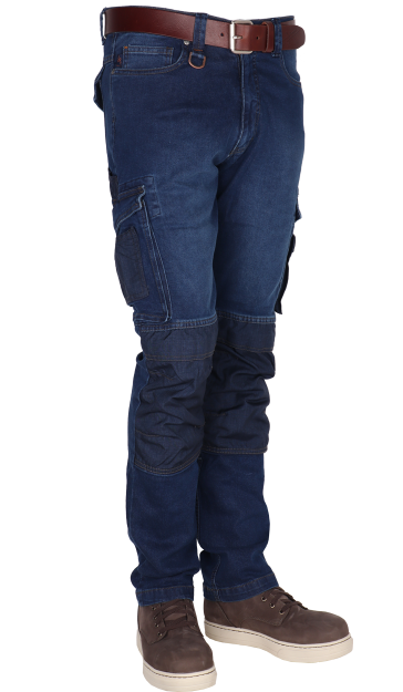 Spijker werkbroek bescherming uit circulaire willow serie van crosshatch performance wear