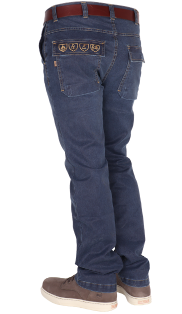 Brandvertragende werkjeans is antistatisch biedt bescherming tegen vlammen hitte lassen