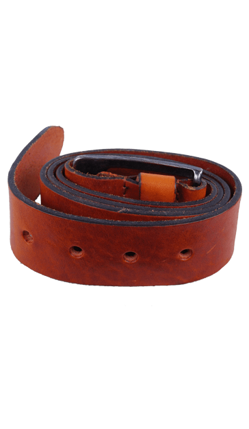 Cognac kleurige riem