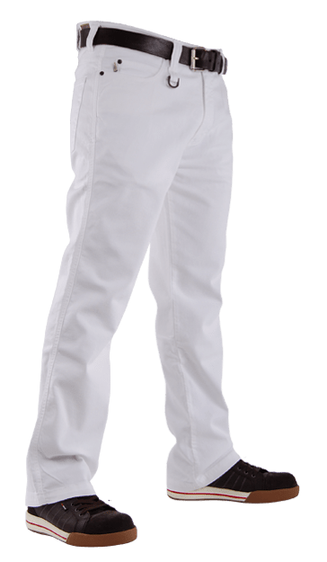Witte heren spijkerbroek