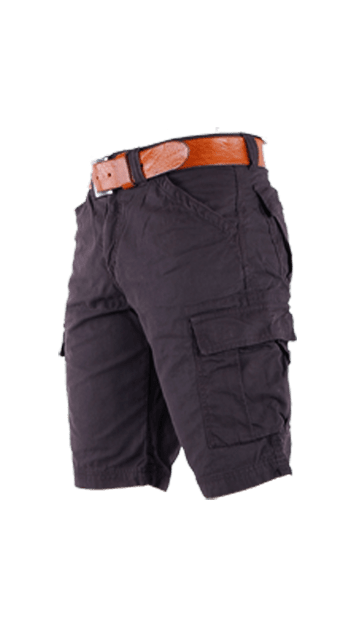 Shorts van licht canvas materiaal verschillende kleuren