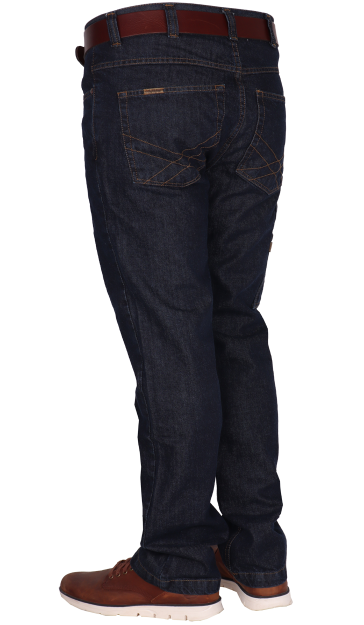 Werkjeans zonder stretch 100 katoen duimstokzak