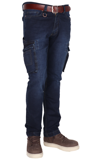 Cordura stretch werkbroek duurzame gerecyclede denim