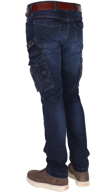 Cordura stretch werkbroek duurzame gerecyclede denim