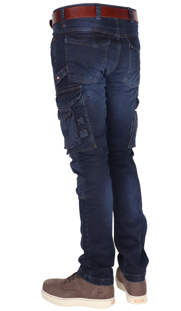 Duurzame stretch werkbroek cordura kniestukken