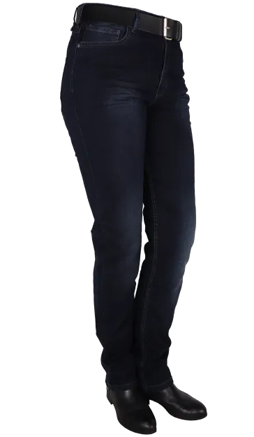 Donkere dames jeans duurzame katoen