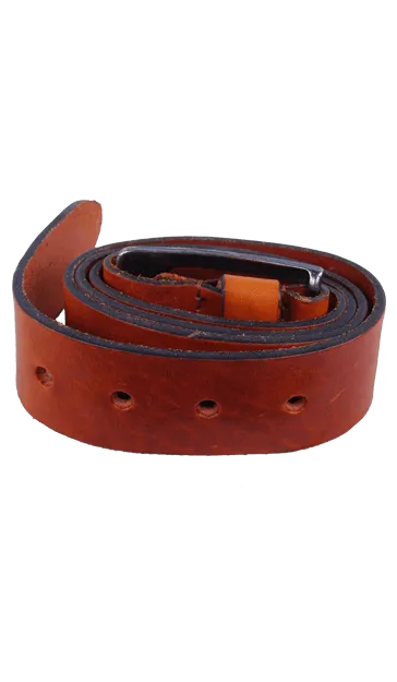 Cognac kleurige riem