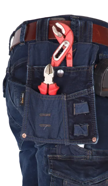 Arbeitshose jeanstasche werkzeugtasche